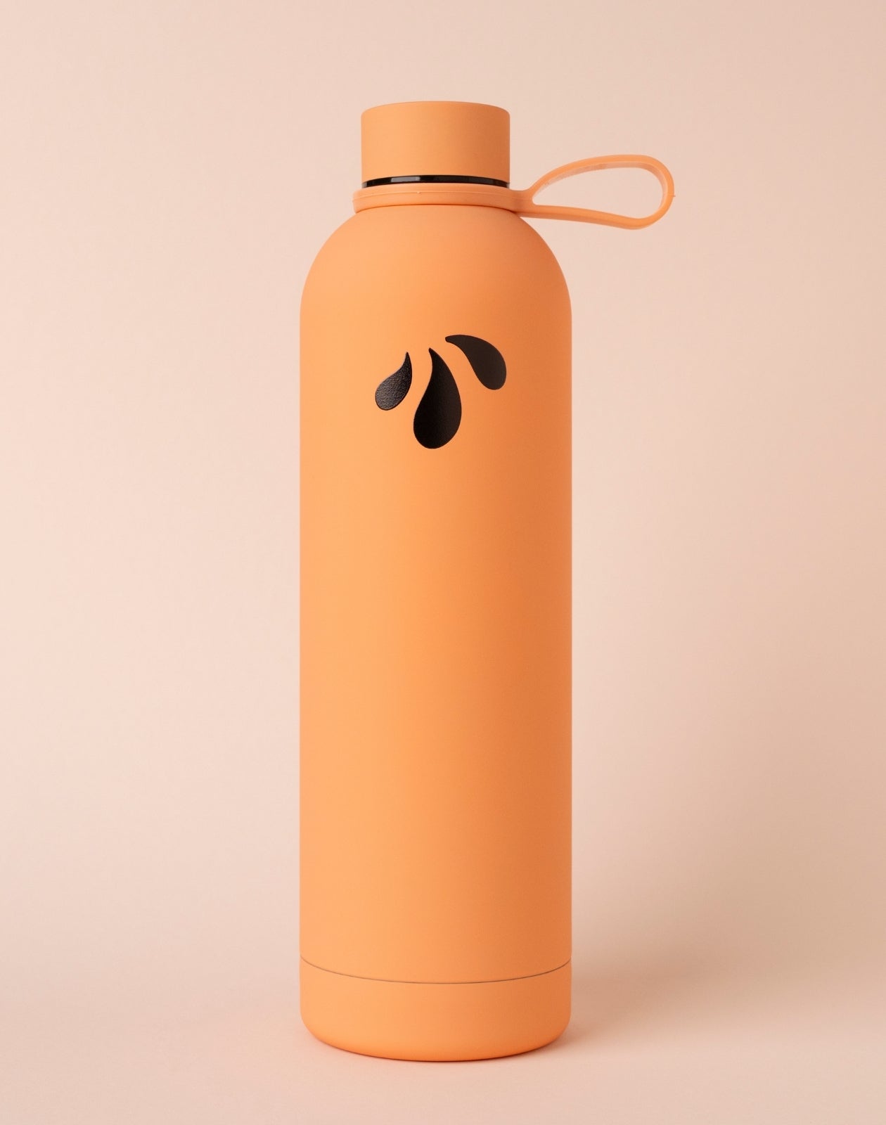 LiqVits Flasche Orange Sportflasche Reiseflasche