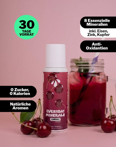 LiqVits Nahrungsergänzung Everyday Minerals Cherry Geschmack Produktbild - Main Image