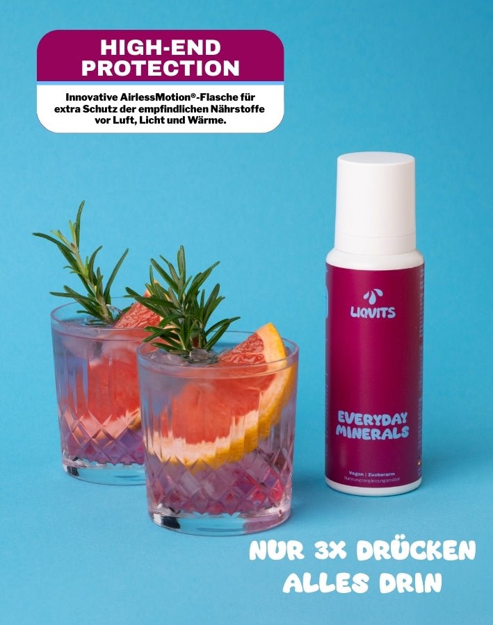 LiqVIts Everyday Minerals: 3x Drücken, High End Protection