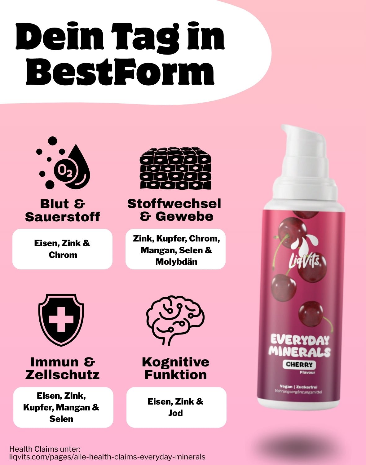 LiqVits-Everyday Minerals - Cherry-Nahrungsergänzungsmittel-1201-