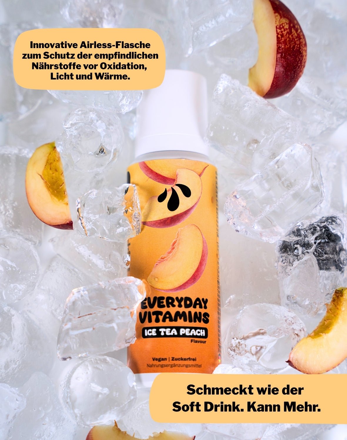LiqVits - Everyday Vitamins - Ice Tea Peach - Nahrungsergänzungsmittel - 1103 - 