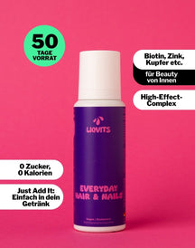 LiqVits Everyday Hair & Nails mit Biotin, Zink, Kupfer etc.