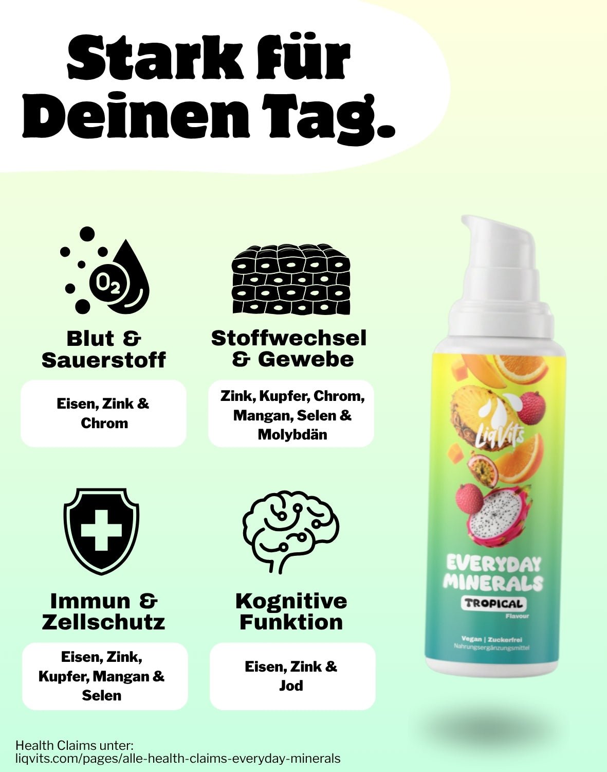 LiqVits-Everyday Minerals - Tropical-Nahrungsergänzungsmittel-1203-