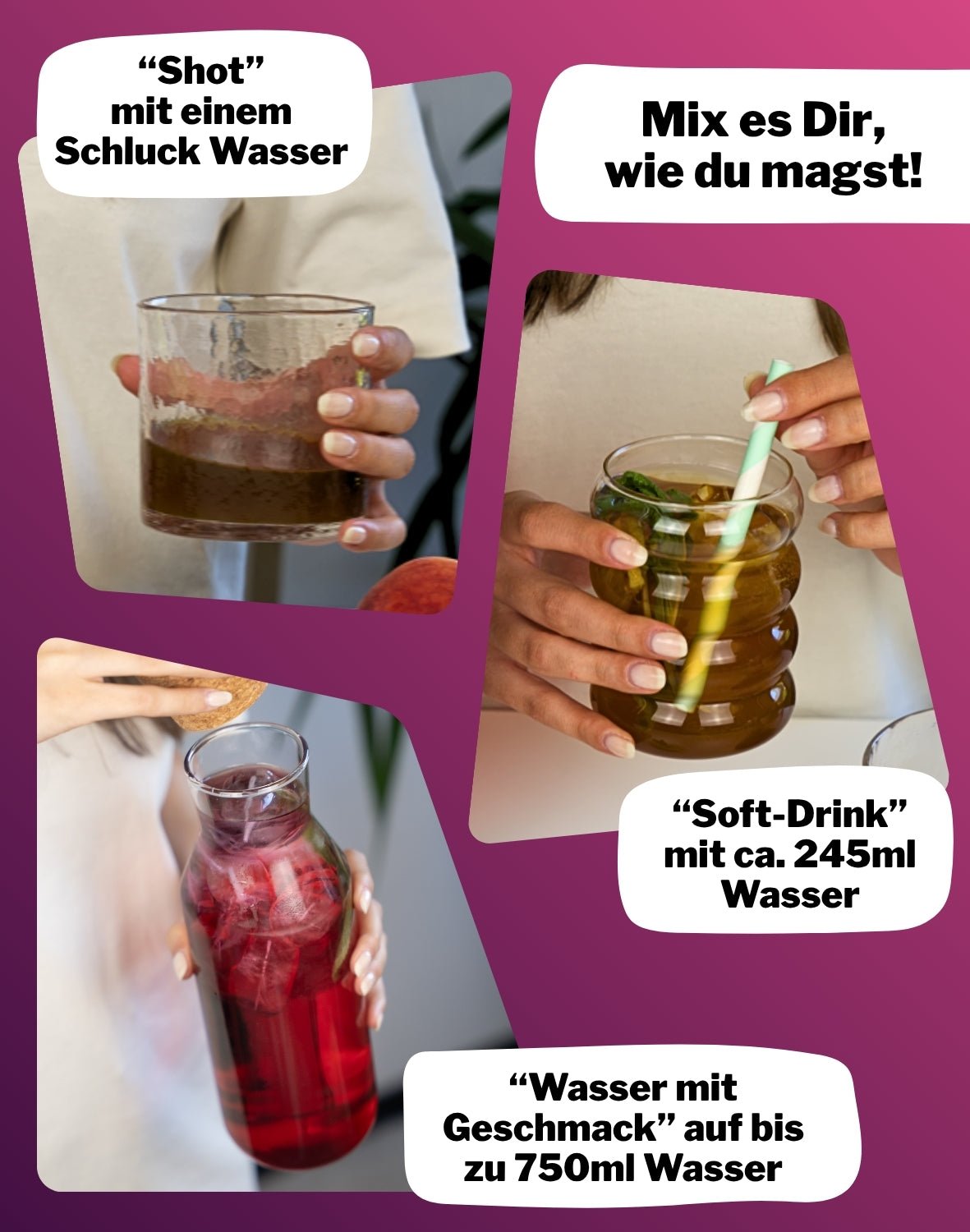 LiqVits - Everyday Minerals - Cherry - Nahrungsergänzungsmittel - 1201 - Mix With