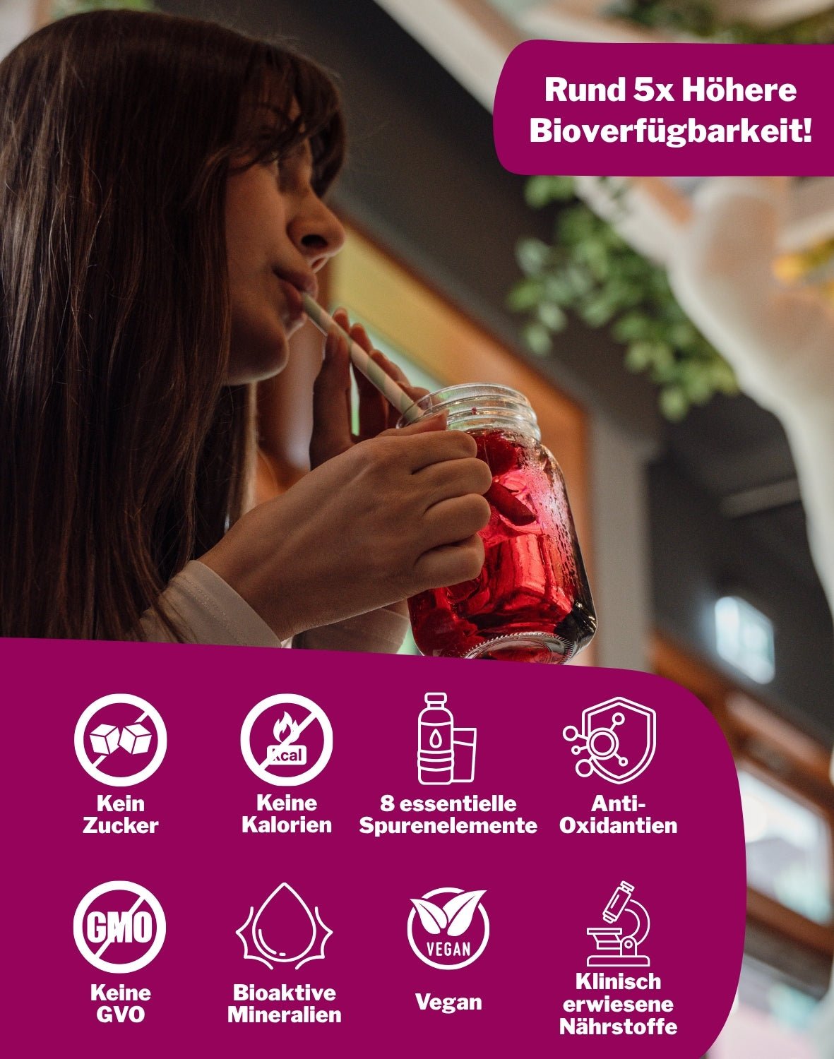 LiqVits - Everyday Minerals - Cherry - Nahrungsergänzungsmittel - 1201 - Vorteile Ohne Zucker Ohne Kalorien Vegan