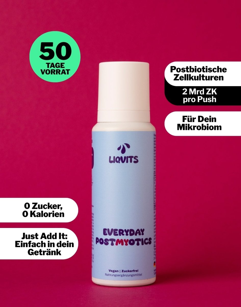 LiqVits Everyday PostMYotics mit postbiotischen Zellkulturen