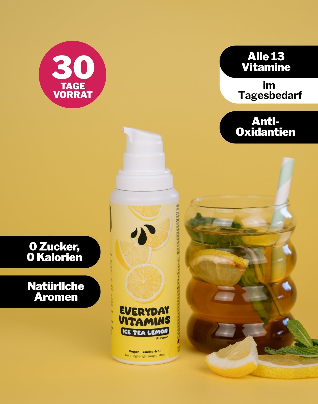 Everyday Vitamins - Ice Tea Lemon