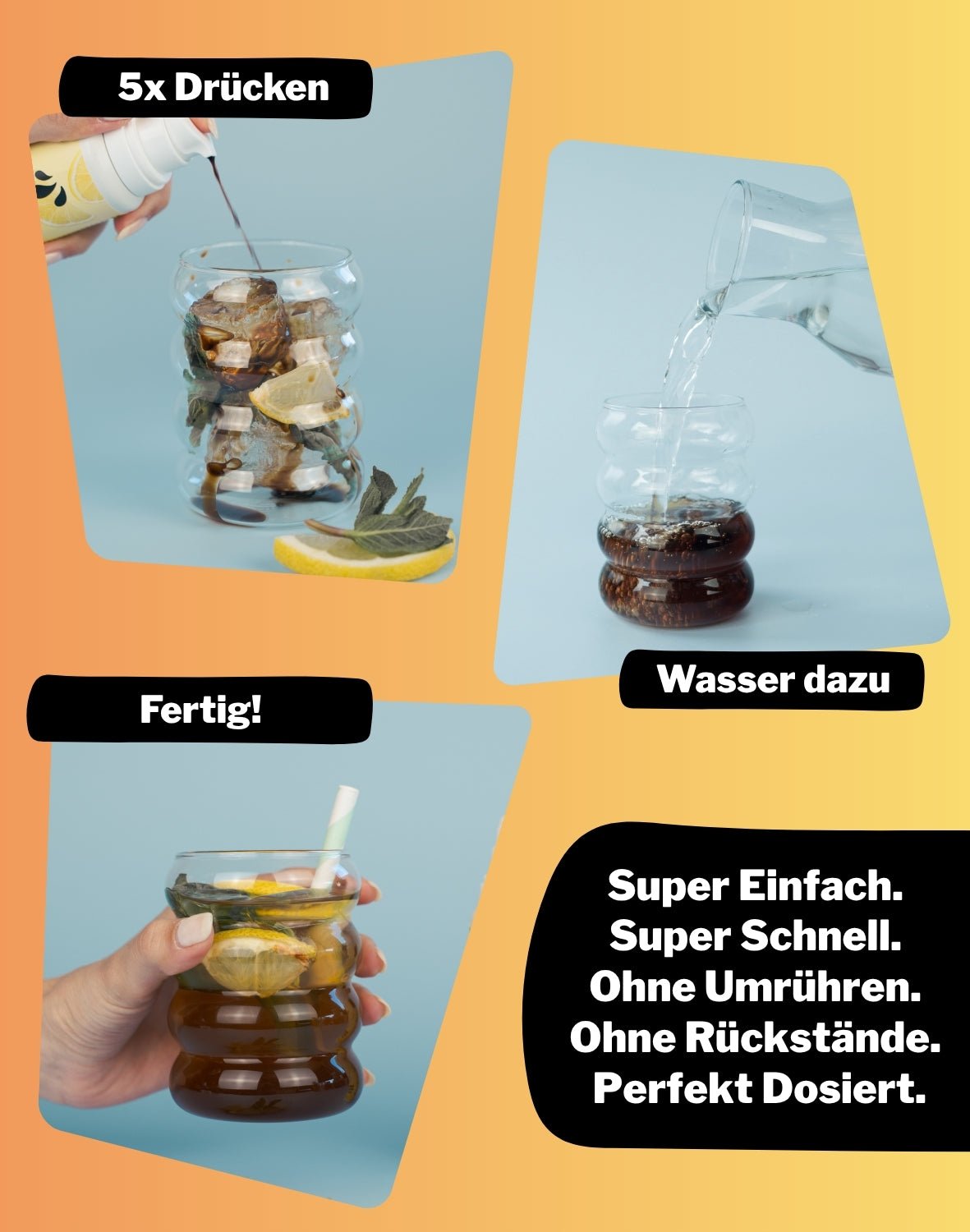 LiqVits - Everyday Vitamins - Ice Tea Peach - Nahrungsergänzungsmittel - How To