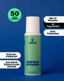 LiqVits Everyday Vitamins mit alle 13 VItamine, CWS