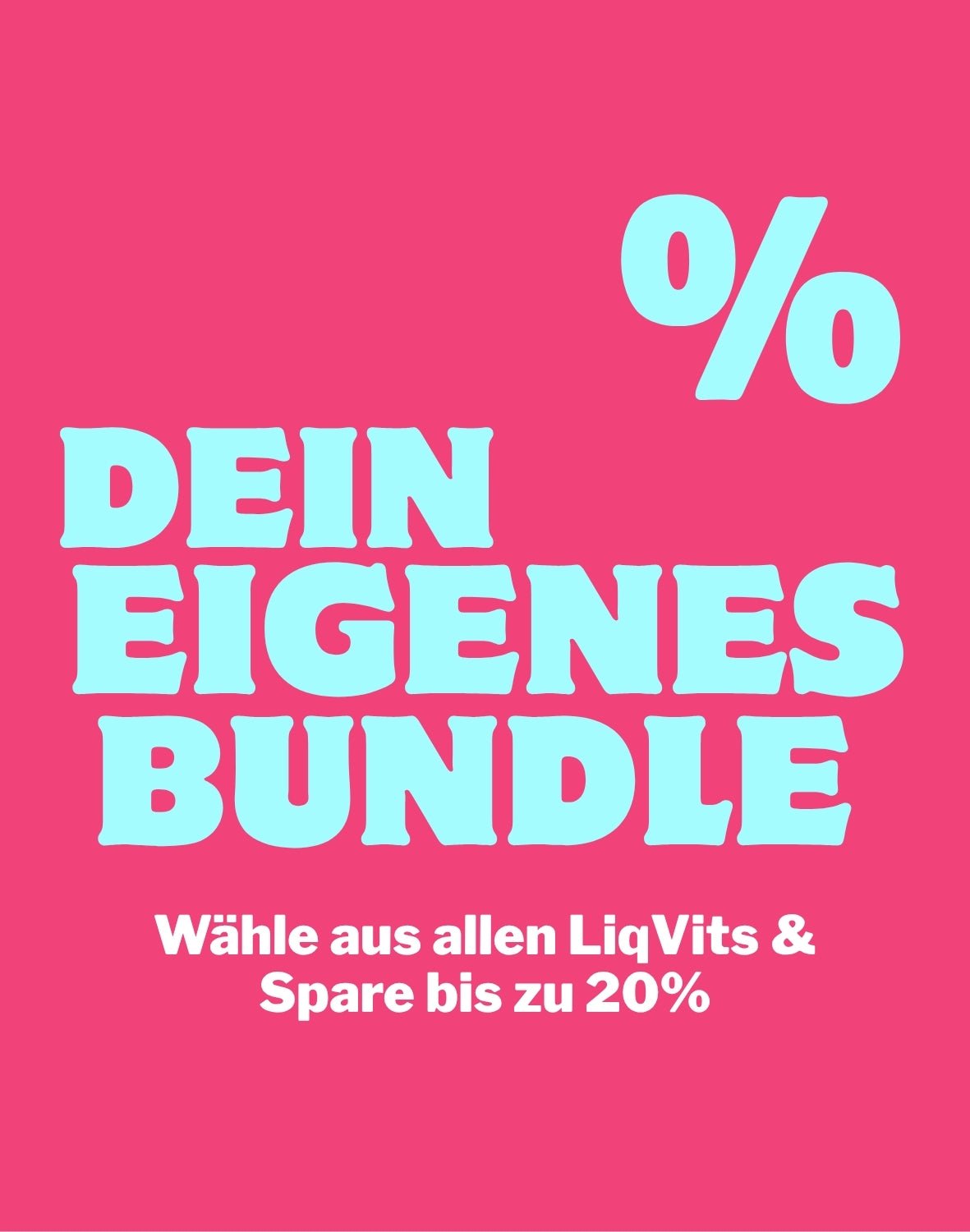LiqVits Nahrungsergaenzung Bundle Builder mit bis zu 20% sparen
