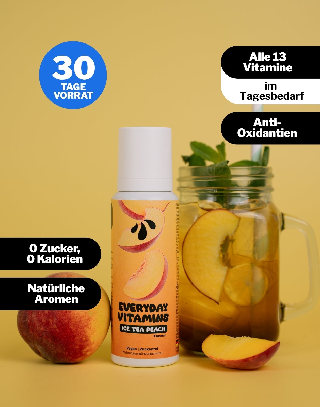 LiqVits-Everyday Vitamins - Ice Tea Peach-Nahrungsergänzungsmittel-1103