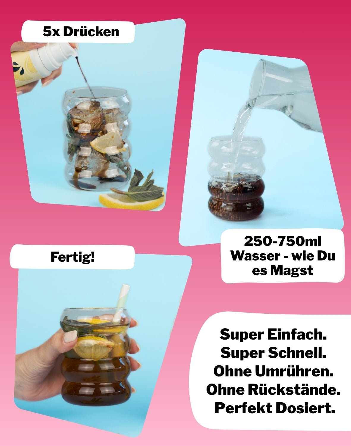 LiqVits fluessige Nahrungsergaenzungsmittel Everyday Starter Set Core Balance-10 Mrd Darmkulturen-13 Vitamine 100% NRV-8 Spurenelemente inkl. Eisen Zink Kupfer-5x HowTo Doesieranleitung
