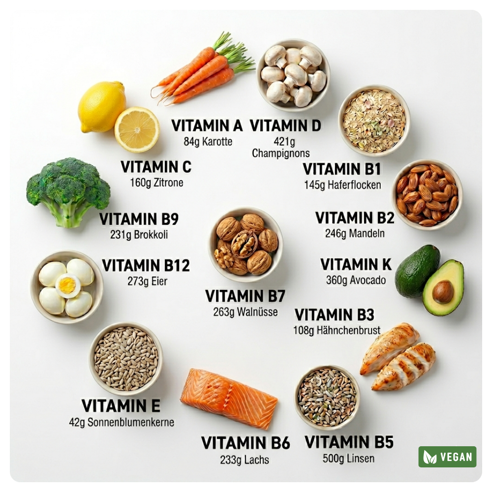 LiqVits Nahrungsergänzungsmittel Vergleichstabelle über Aufnahme bzw. Bioverfügbarkeit von füssigen Vitaminen vs Tabletetn Kapseln und Pillen