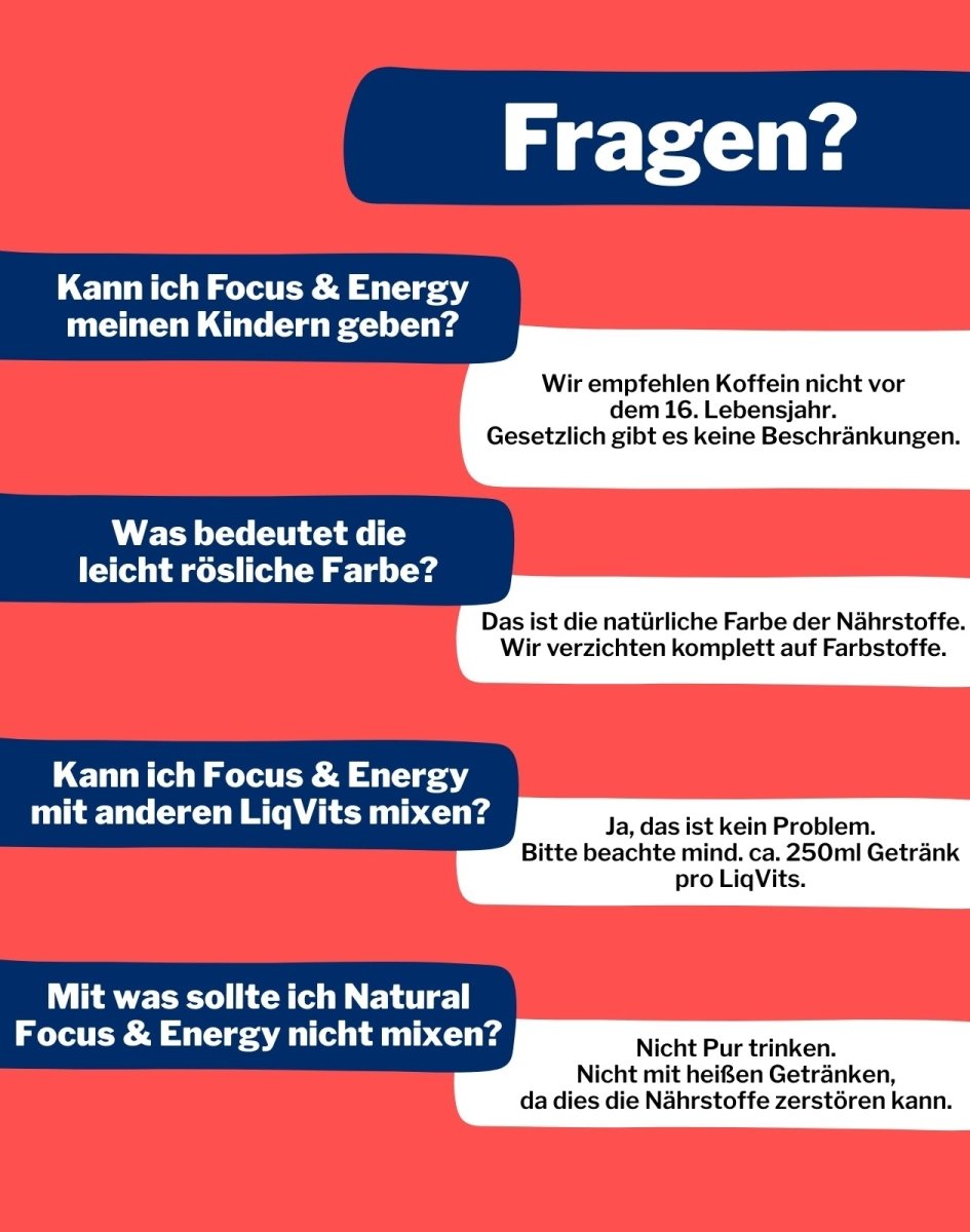 LiqVits FAQ und How To wie ich LiqVits Nahrungsergänzung verwende